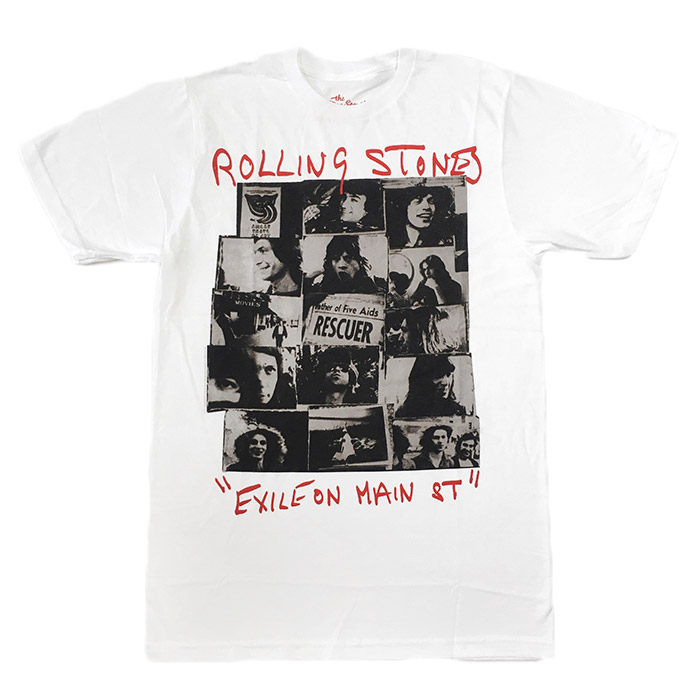 バンドTシャツ:The Rolling Stones ローリング・ストーンズ EXILE ON 